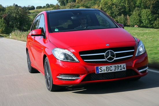 7.vieta (28): Mercedes B-Klase 59.420 reģistrācijas, plus 97,7 procenti.