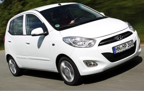 Hyundai i10 1.1 (69 ZS) • Testa patēriņš: 5,3 l/100 km (4,7 l pēc ražotāja datiem). Cena: no 10.290 eiro.