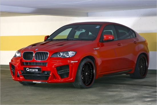 G-Power Typhoon S (bāze - BMW X6 M)
Jauda: 725 ZS
Motors: V8-Turbo benzīns 
Darba tilpums: 4.395 ccm 
Griezes moments: 890 Nm (1.000 Nm ar pārbūvētu ātrumkārbu) 
Maksimālais ātrums: 300 km/h 
Pašmasa: 2,4 tonnas 
Cena: 16 100 eiro (tikai par jaudas palielināšanu)
