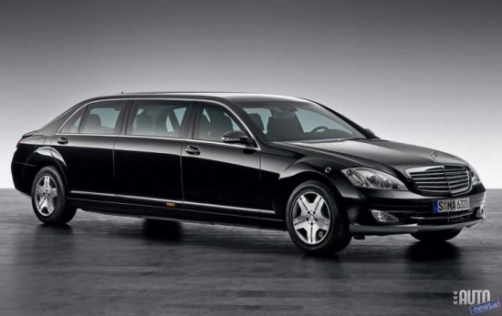 Mercedes Benz S600 Pullman Guard. 2009. 