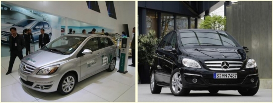 BAIC BC301 – Mercedes-Benz B klase