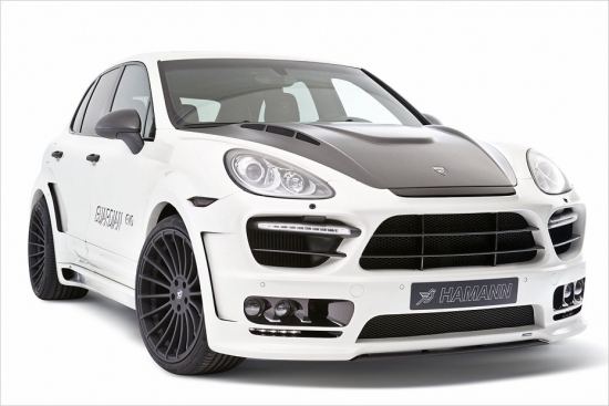 Hamann Guardian (bāze- Porsche Cayenne Turbo)
Jauda: 550 ZS
Motors: V8-Turbo benzīns 
Darba tilpums: 4.806 ccm 
Griezes moments: 770 Nm 
Maksimālais ātrums: 300 km/h 
Pašmasa: 2.2 tonnas 
Cena: 6545 eiro (tikai par jaudas palielināšanu)
