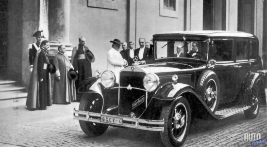 Mercedes Benz Nurburg 460. 1930. Pius XI