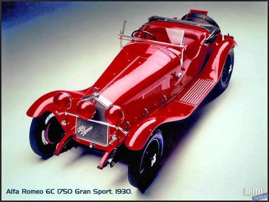 Alfa Romeo 6C 1750 Gran Sport. 1930.