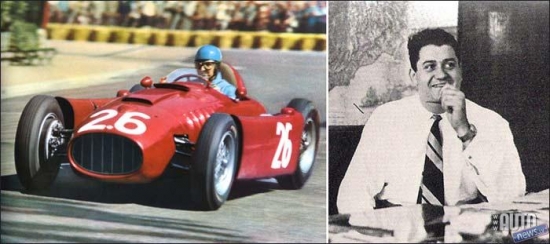 "Lancia D50"  Alberto Ascari, Monaco GP. 1955. 
Vinčenco Lanča mira 1937.gadā, firmas lietas pārņēm Vinčenco dēls- Džanni Lanča.