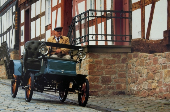 Patentētais Lucmana automobilis, Riselsheima 1899.gads