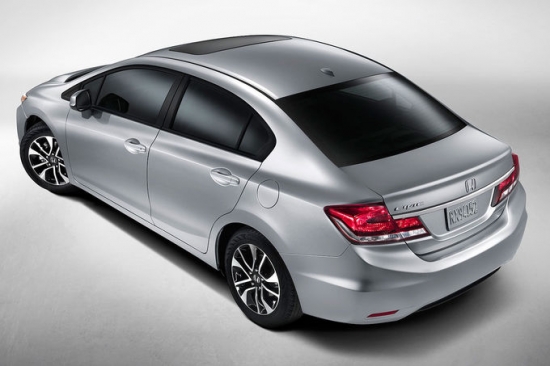 8.vieta -  Honda Civic – 158 301 eksemplāri.