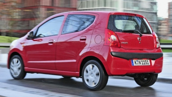 Nissan Pixo 1.0 (68 ZS) • Testa patēriņš: 5,4 l/100 km (4,4 pēc ražotāja datiem). Cena: no 8290 eiro.