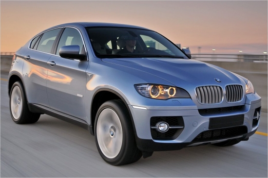 BMW ActiveHybrid X6
Jauda: 485 ZS
Motors: V8-Turbo benzīns plus elektromotors
Darba tilpums: 4.395 ccm 
Griezes moments: 600 līdz 780 Nm 
Maksimālais ātrums: 236 km/h 
Pašmasa: 2,3 tonnas 
Cena: 103 000 eiro
