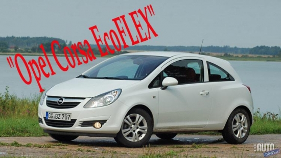 Opel Corsa EcoFLEX degustācija