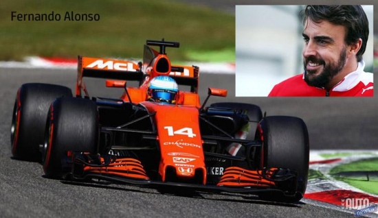 Fernando Alonso priekšroku dod #14 (jo 14 gadu vecumā viņš ar šo numuru ieguva pasaules čempiona titulu kartingā, turklāt — tieši 14. jūlijā).