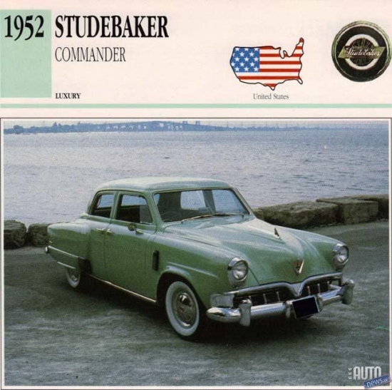 1952. Studebecker Commander.
