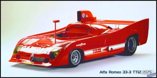 Alfa Romeo 33-3 TT12. 1975.
