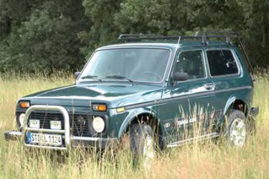 8.vieta -  Lada 4x4 - 19 724 eksemplāri.