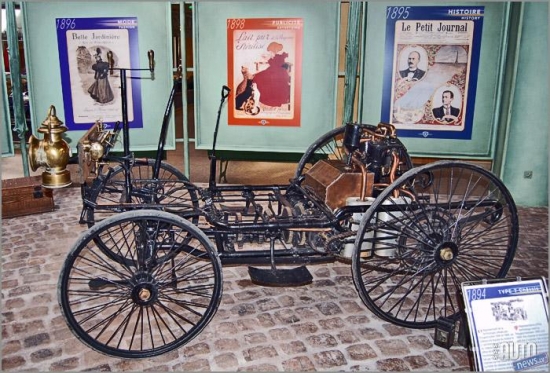 Peugeot Type 7 šasija . 1894. Foto. Agnis Krauja "Autoinfo ". 