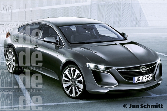 Jaunā Insignia būs klāt 2017.gadā. Pilnīgi jaunais modelis izcelsies ar plūstošākām līnijām, izmantos Opel izstrādāto jauno platformu E2XX un tāpat kā agrāk dalīs to ar citiem GM modeļiem (piemēram, Buick Malibu)