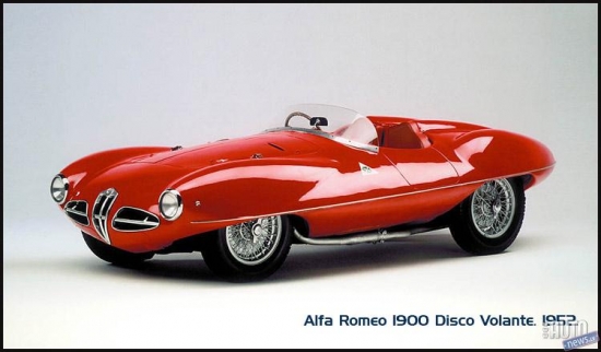 Alfa Romeo 1900 Disco Volante. 1952.