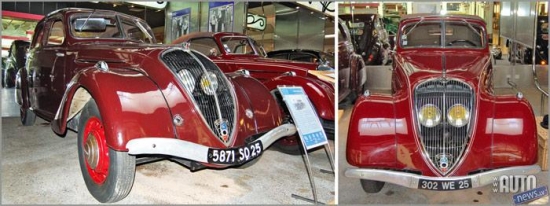 Peugeot 302 - 1936. Foto: Agnis Krauja "AutoInfo". 