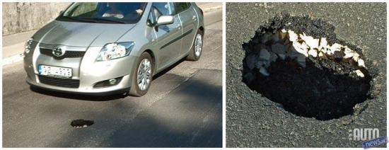Interesanti- cik nodokļu maksātājiem izmaksā šo komunālo dienestu „haltūra”, ka pēc mēneša,  Irlavas ielas  remontētajā ceļa posmā atkal ir izveidojies „krāteris”? 07.06.2011