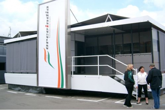 Force India pagaidu namiņš – īstais templis būs gatavs tikai Turcijā.