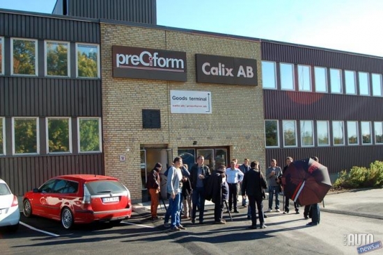 „Calix” rūpnīca atrodas Eskilstūnā, divu stundu braucienā no Stokholmas.